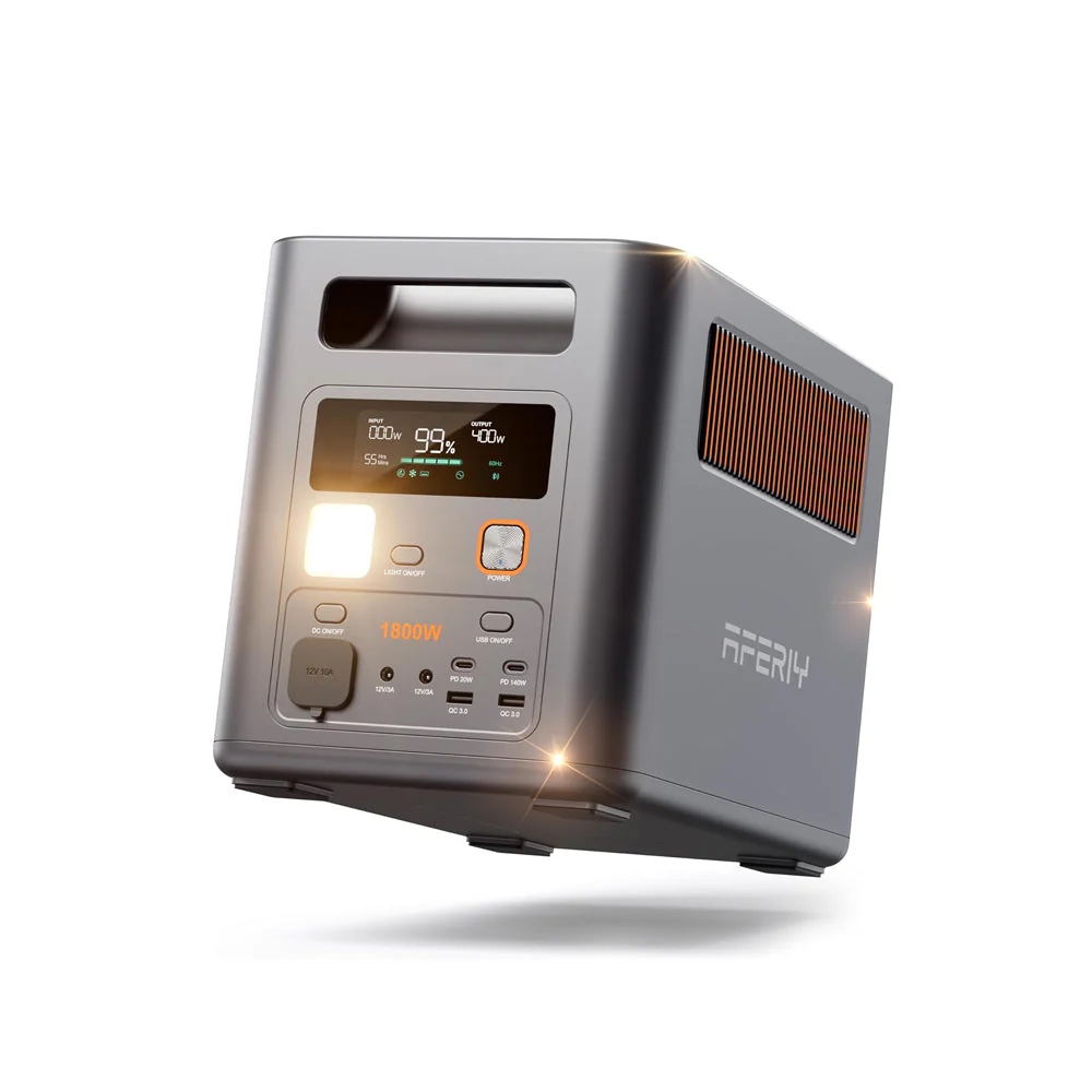AFERIY Nomad1800 Pro, station électrique portable de 1024 Wh et 1800 W